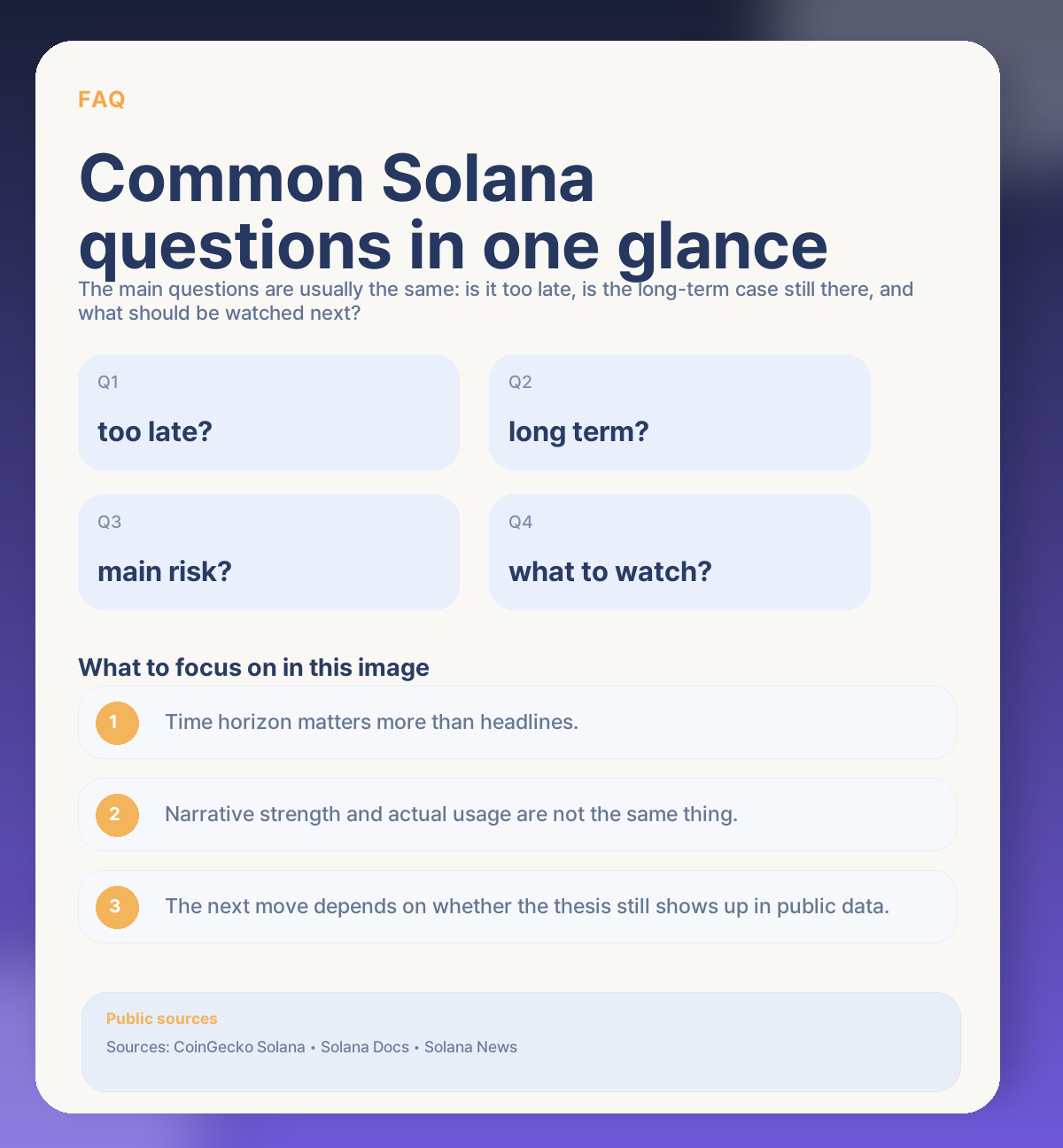 Solana now: buy or wait? Speed, ecosystem growth, and volatility risk FAQ