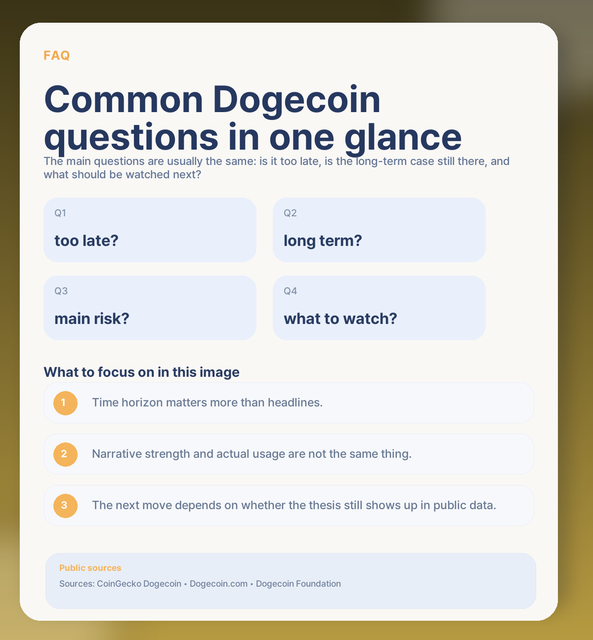 Dogecoin now: buy or wait? Meme power, community flow, and the key variables FAQ