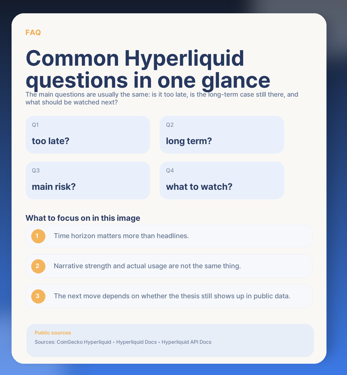 Hyperliquid (HYPE) now: buy or wait? DEX growth, token risk, and the next setup FAQ