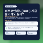비트코인캐시(BCH) 지금 들어가도 될까? 결제 서사·핵심 변수·전망 정리 featured