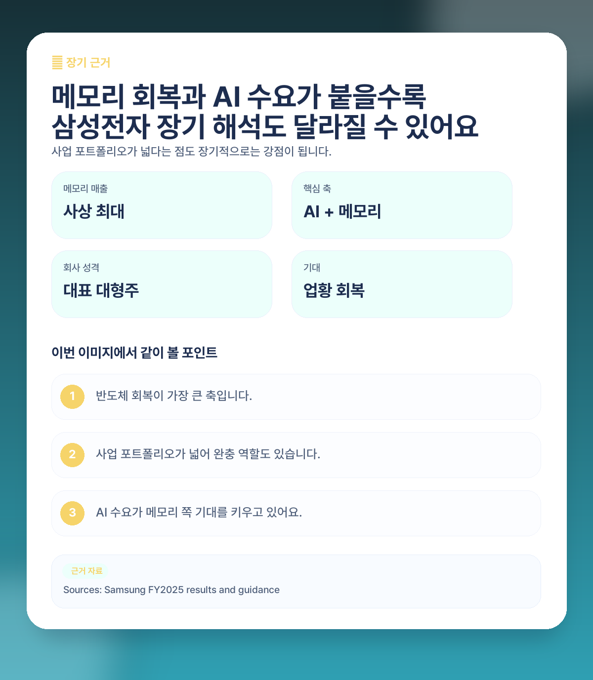 🚀 그래도 장기적으로는 왜 다시 볼 만하다는 말이 나올까요?