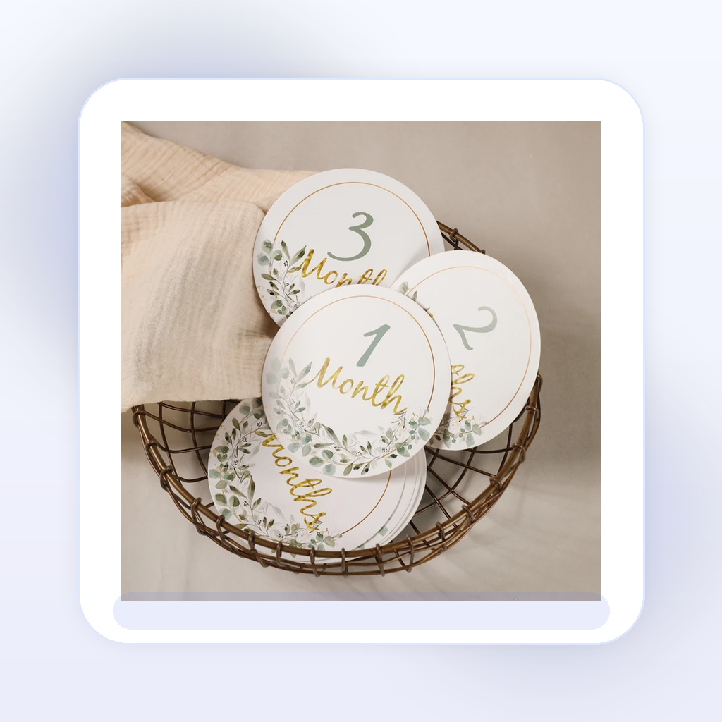 아기 마일스톤 카드 상품 이미지