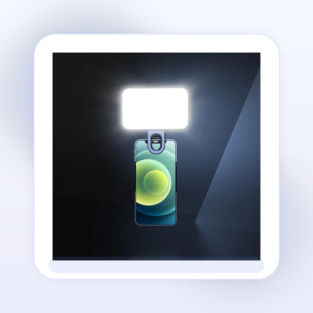 클립형 웹캠 조명 상품 이미지