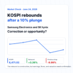 KOSPI Rebounds After 10% Plunge: Correction or Opportunity for Samsung Electronics and SK hynix? - kospi-rebound-featured-en