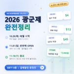 알리익스프레스 2026 광군제 11.11 세일 일정과 KBTY 할인코드·결제할인을 정리한 대표 이미지